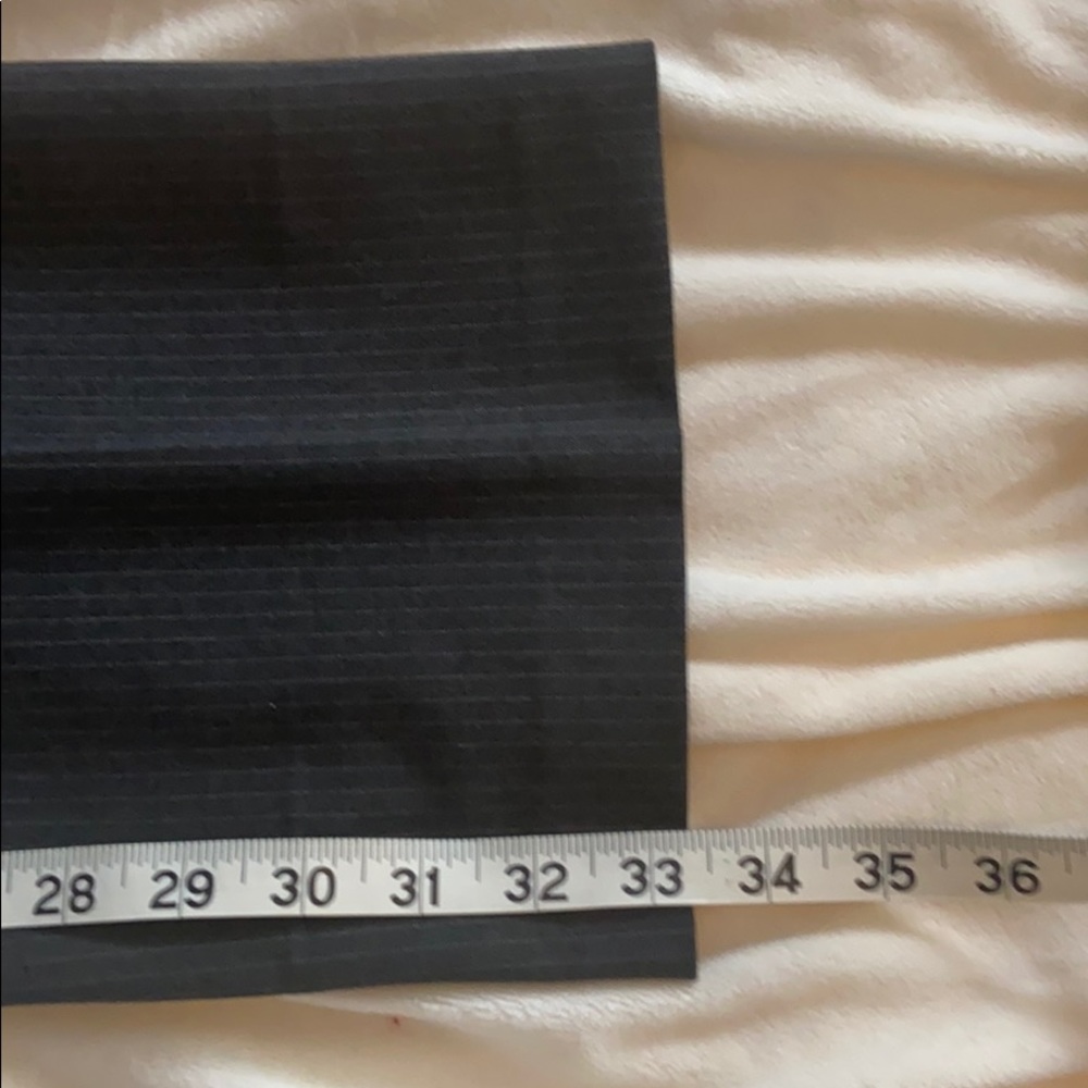 Charcoal pinstripe blazer  pants suit wool blend - Picture 12 of 12